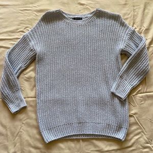 Grey Knit Sweater